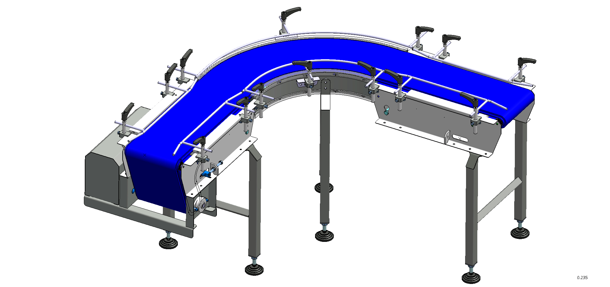 sanitary conveyor 90dj 1